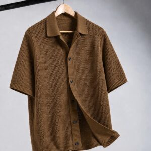 Brawon knitted Cardigan Shirt