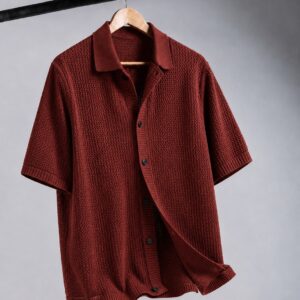 Meron knitted Cardigan Shirt